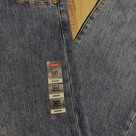 Levi's 501 Original 33x34 Jeans - Picture 9 of 11